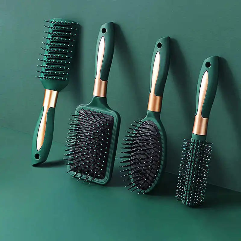 Lustraus AirCushion Detangling Brush – Glow Edition