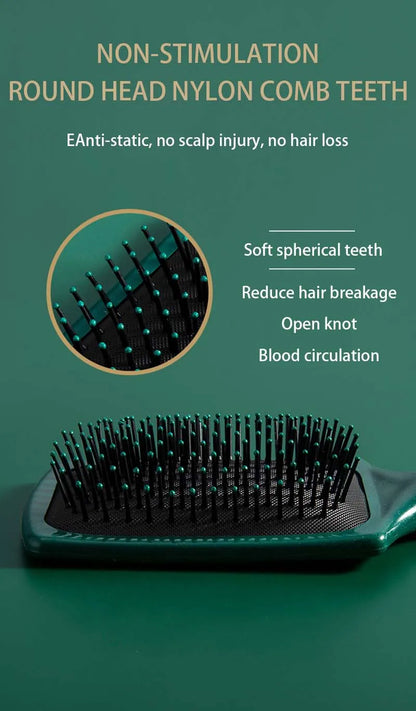 Lustraus AirCushion Detangling Brush – Glow Edition
