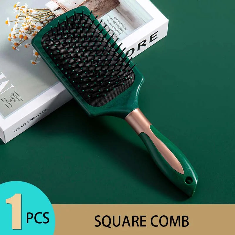 Lustraus AirCushion Detangling Brush – Glow Edition