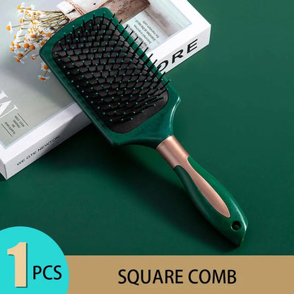 Lustraus AirCushion Detangling Brush – Glow Edition