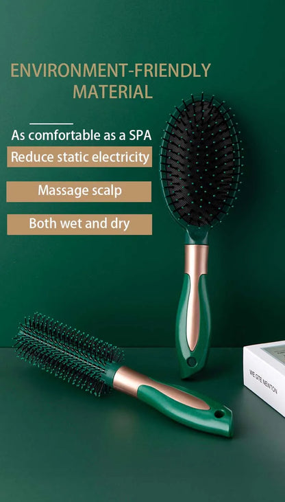 Lustraus AirCushion Detangling Brush – Glow Edition