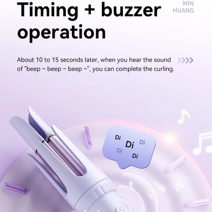 Lustraus 32mm Automatic Curling Iron – Effortless Waves in Seconds