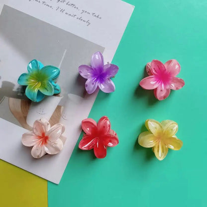 Lustraus Bloom Claws – 6pc Pastel Flower Hair Clips