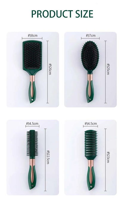 Lustraus AirCushion Detangling Brush – Glow Edition