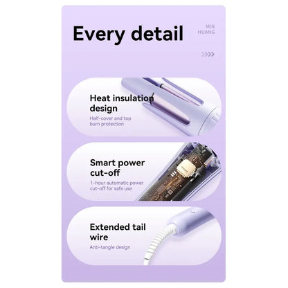 Lustraus 32mm Automatic Curling Iron – Effortless Waves in Seconds